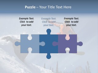 Travel Snow Outdoor PowerPoint Template