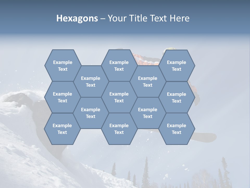 Travel Snow Outdoor PowerPoint Template
