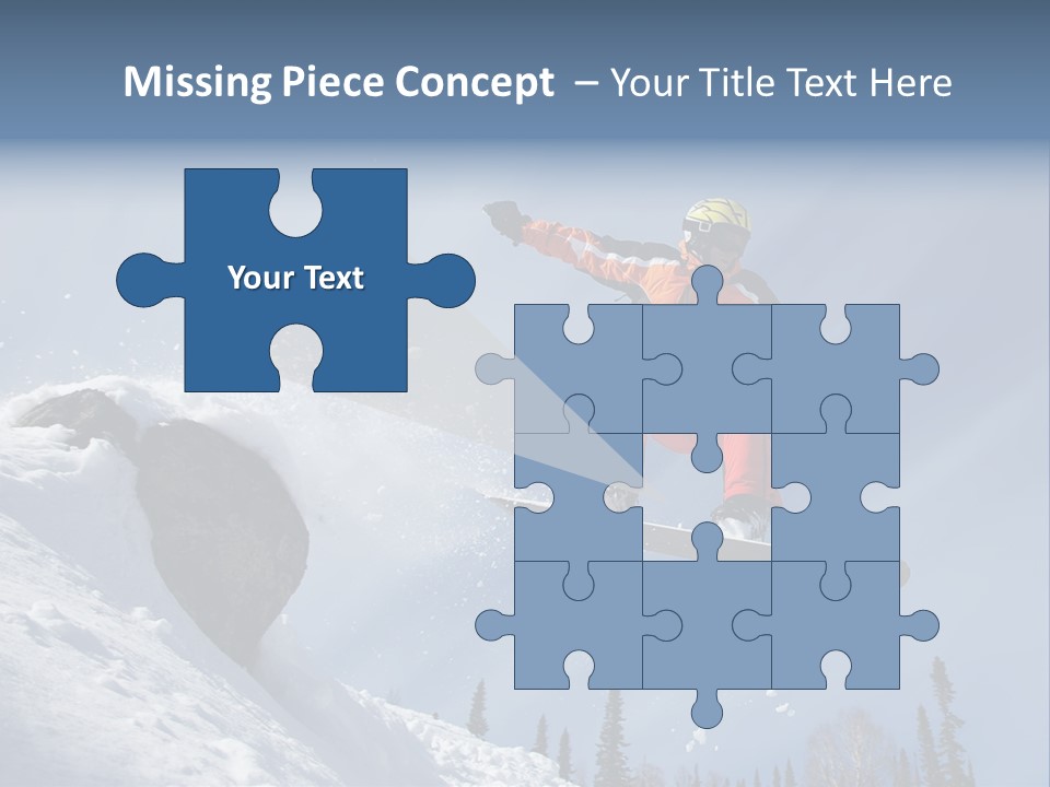 Travel Snow Outdoor PowerPoint Template