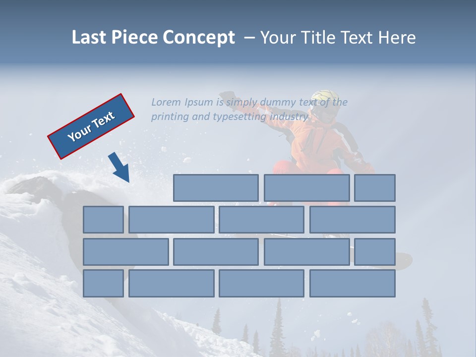 Travel Snow Outdoor PowerPoint Template
