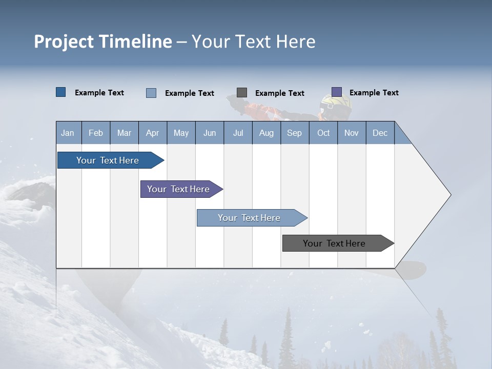 Travel Snow Outdoor PowerPoint Template