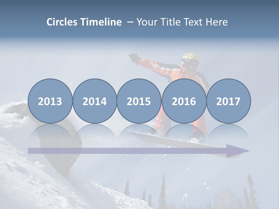 Travel Snow Outdoor PowerPoint Template