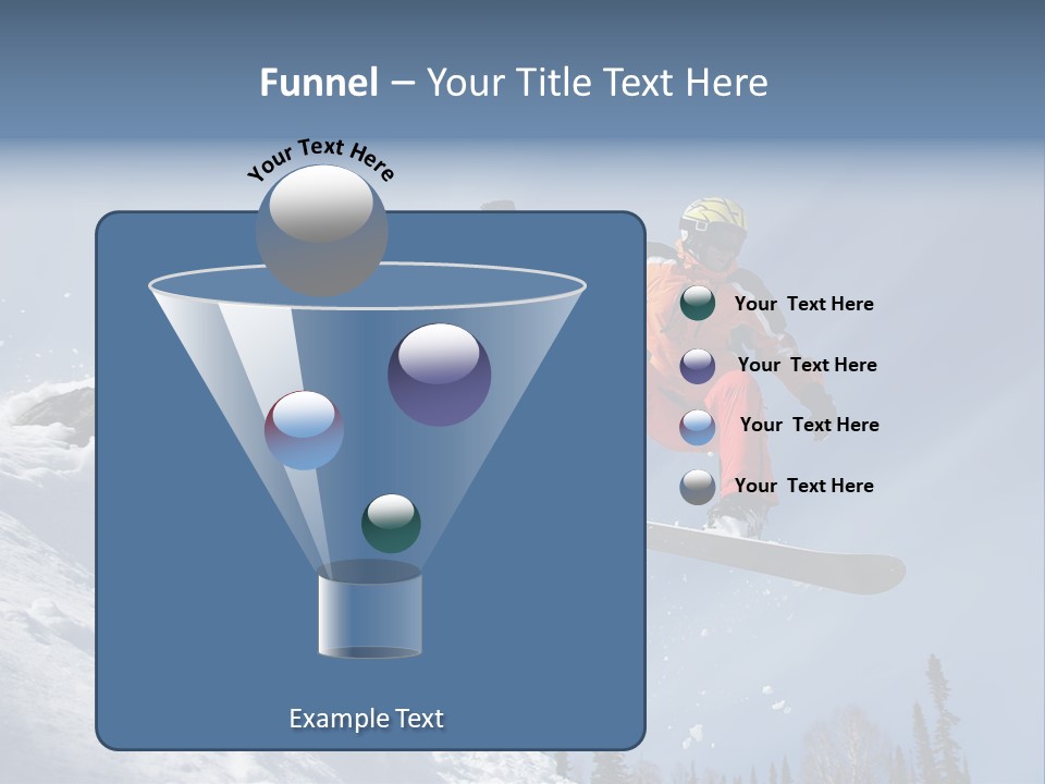 Travel Snow Outdoor PowerPoint Template