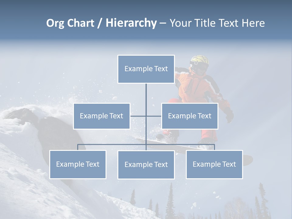 Travel Snow Outdoor PowerPoint Template
