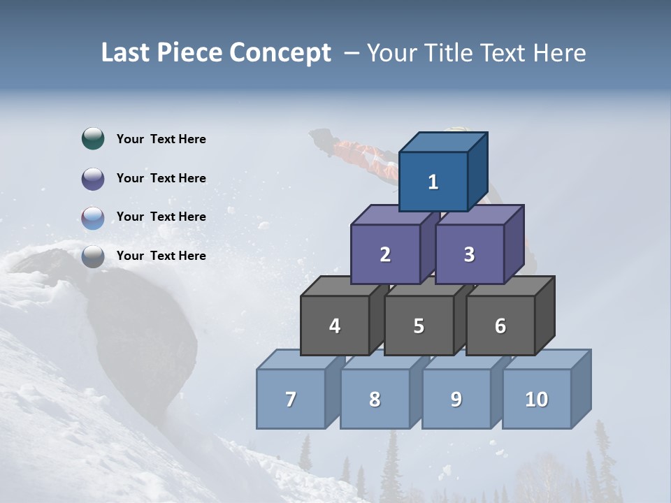 Travel Snow Outdoor PowerPoint Template