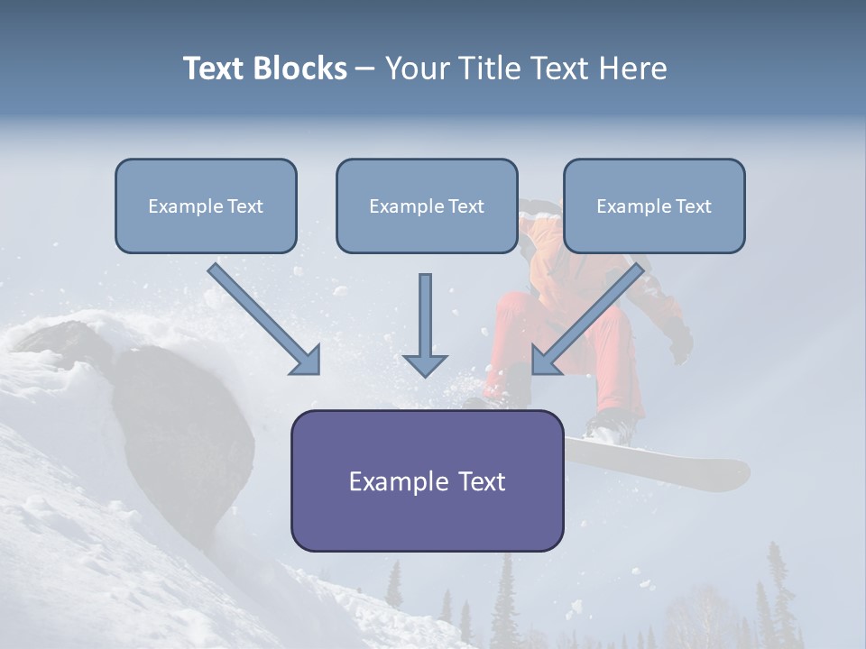 Travel Snow Outdoor PowerPoint Template