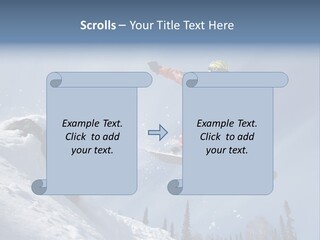 Travel Snow Outdoor PowerPoint Template