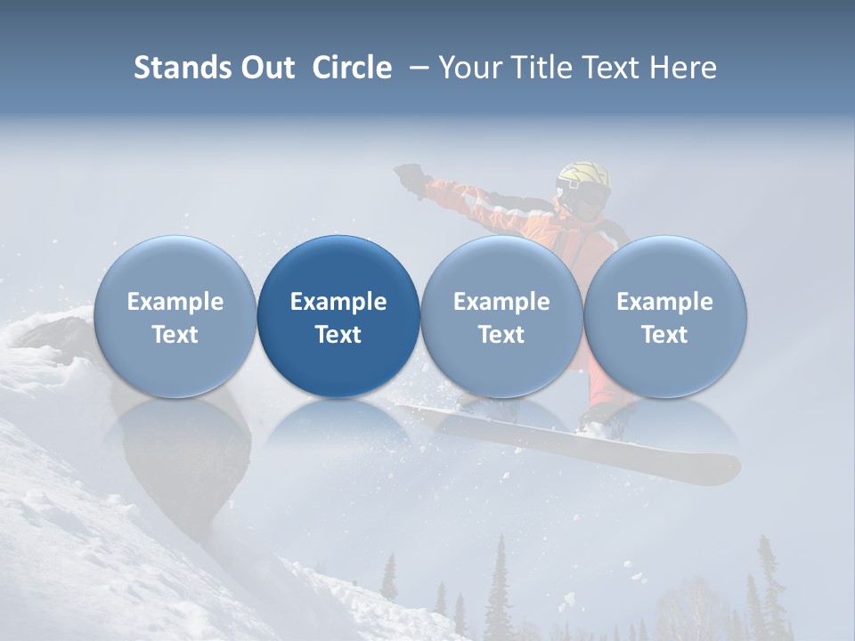 Travel Snow Outdoor PowerPoint Template