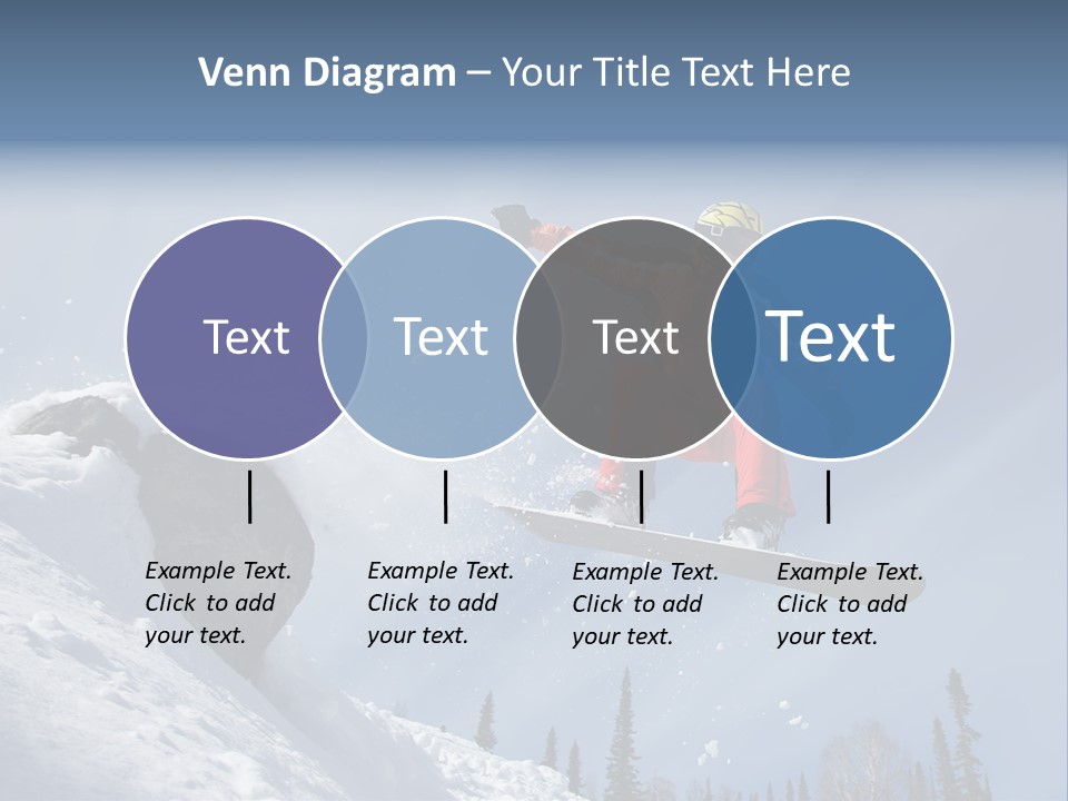 Travel Snow Outdoor PowerPoint Template