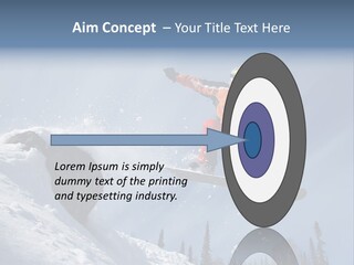 Travel Snow Outdoor PowerPoint Template