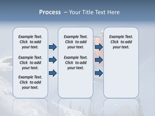 Travel Snow Outdoor PowerPoint Template