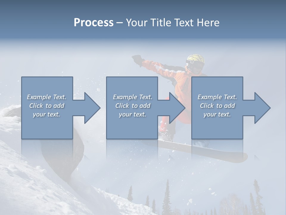 Travel Snow Outdoor PowerPoint Template
