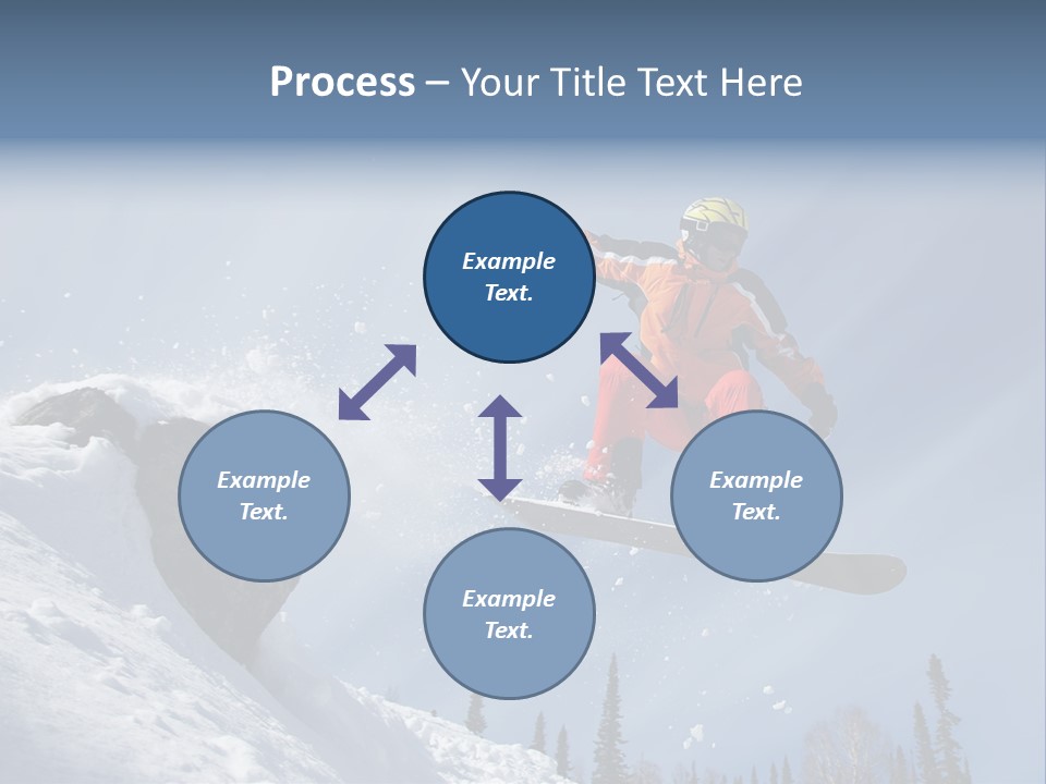 Travel Snow Outdoor PowerPoint Template