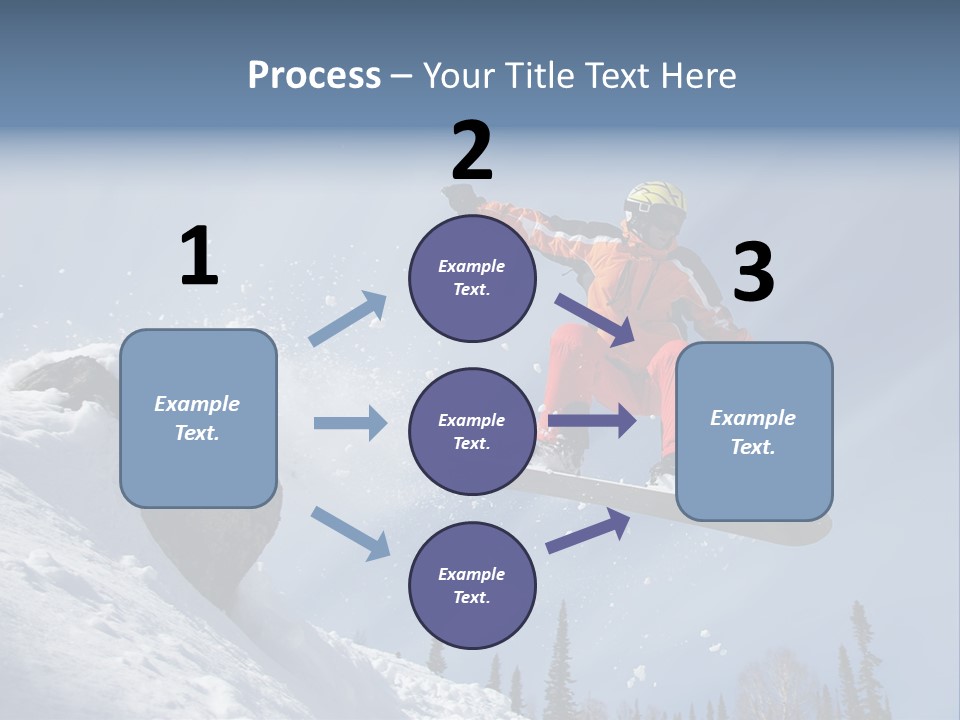 Travel Snow Outdoor PowerPoint Template