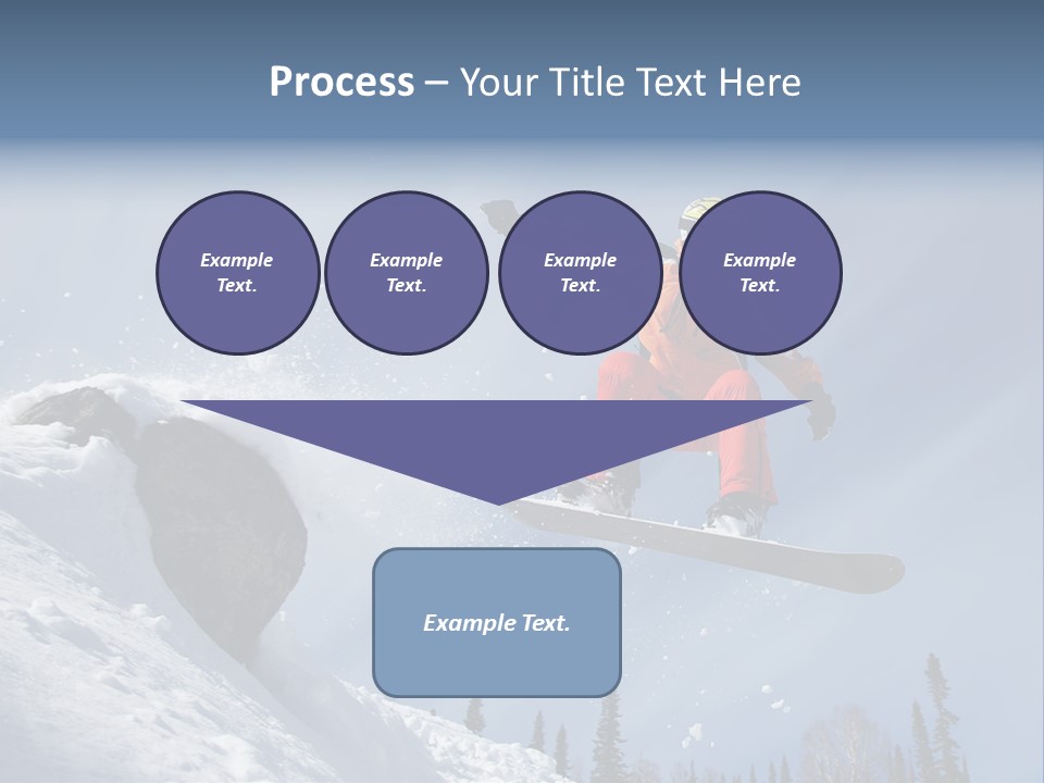 Travel Snow Outdoor PowerPoint Template
