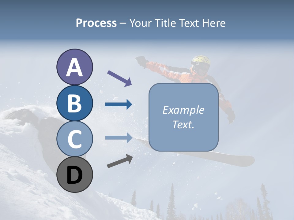 Travel Snow Outdoor PowerPoint Template