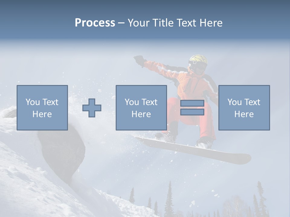 Travel Snow Outdoor PowerPoint Template