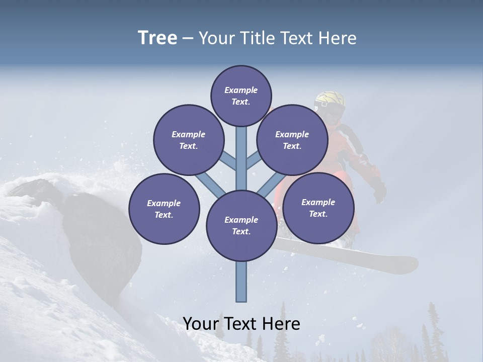 Travel Snow Outdoor PowerPoint Template