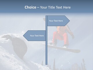Travel Snow Outdoor PowerPoint Template