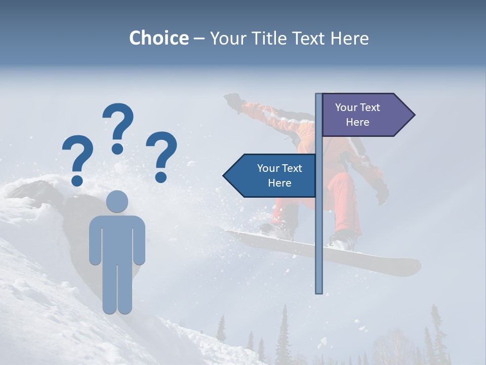 Travel Snow Outdoor PowerPoint Template