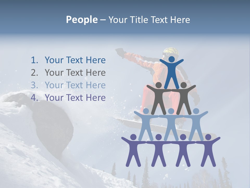 Travel Snow Outdoor PowerPoint Template