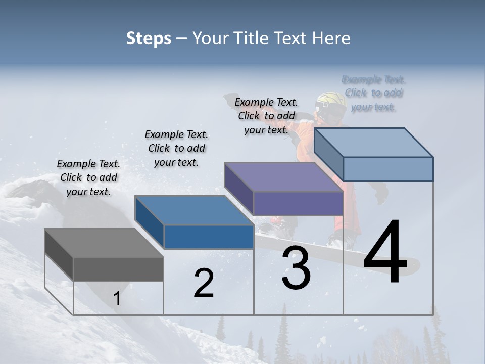 Travel Snow Outdoor PowerPoint Template