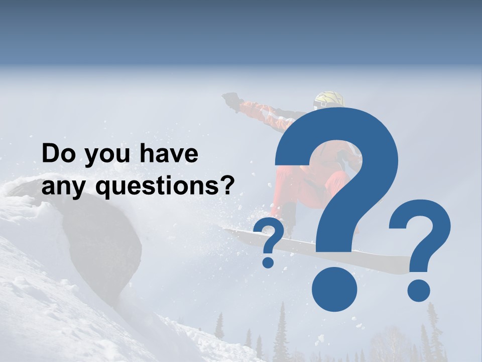 Travel Snow Outdoor PowerPoint Template