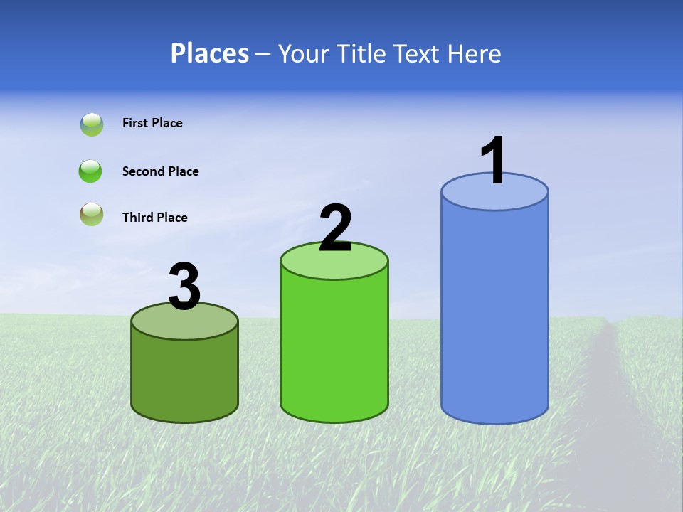 Environment White View PowerPoint Template