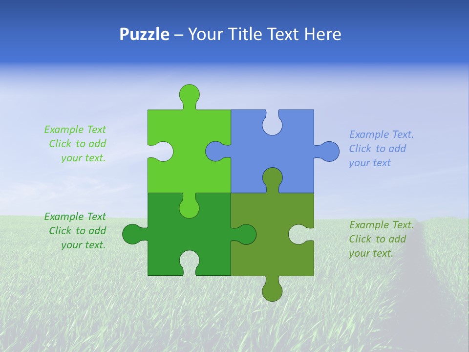 Environment White View PowerPoint Template