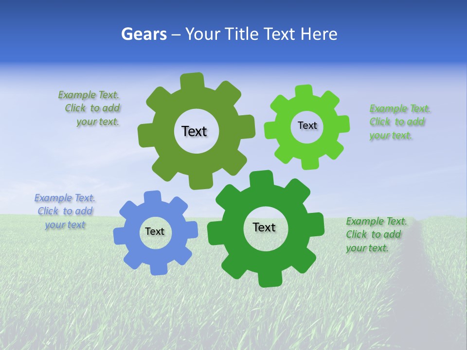 Environment White View PowerPoint Template