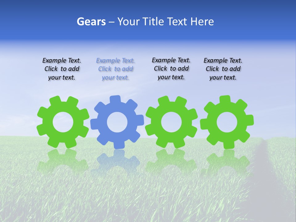 Environment White View PowerPoint Template