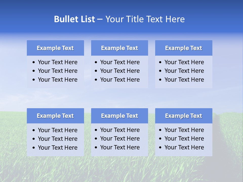 Environment White View PowerPoint Template