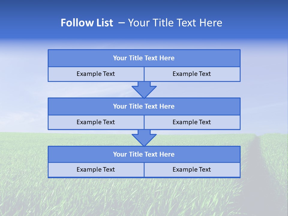 Environment White View PowerPoint Template