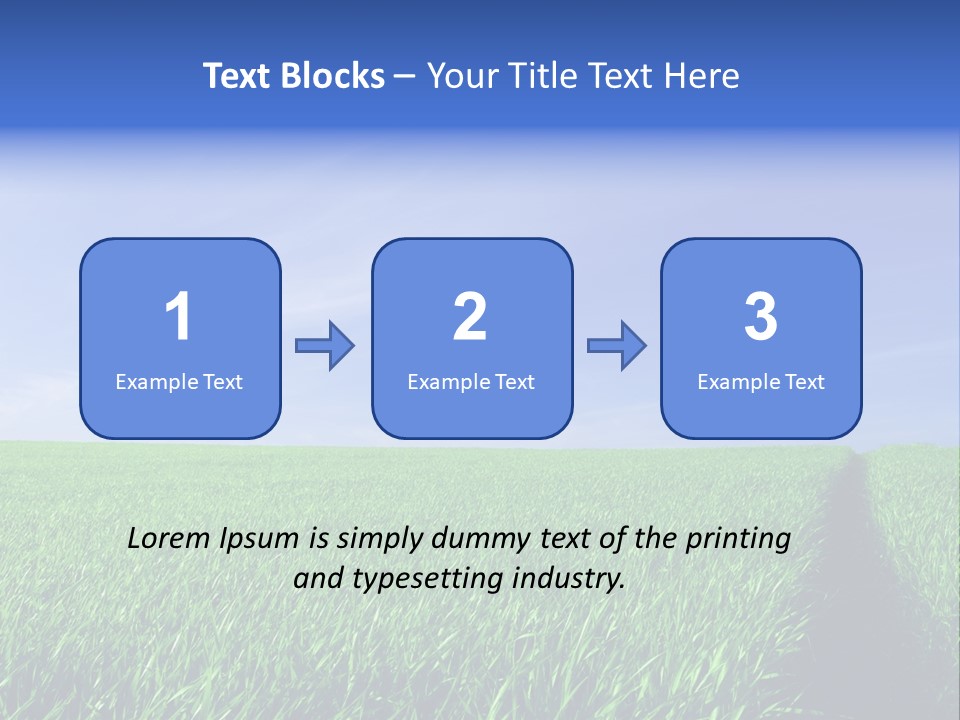 Environment White View PowerPoint Template