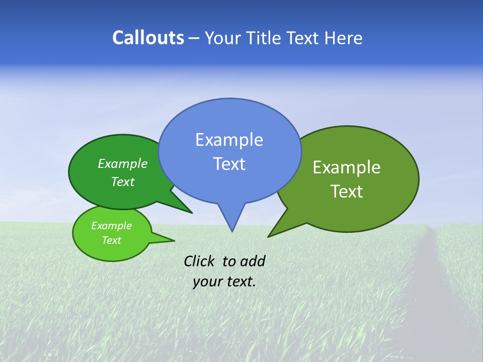 Environment White View PowerPoint Template