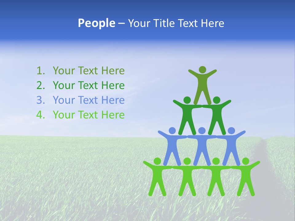 Environment White View PowerPoint Template