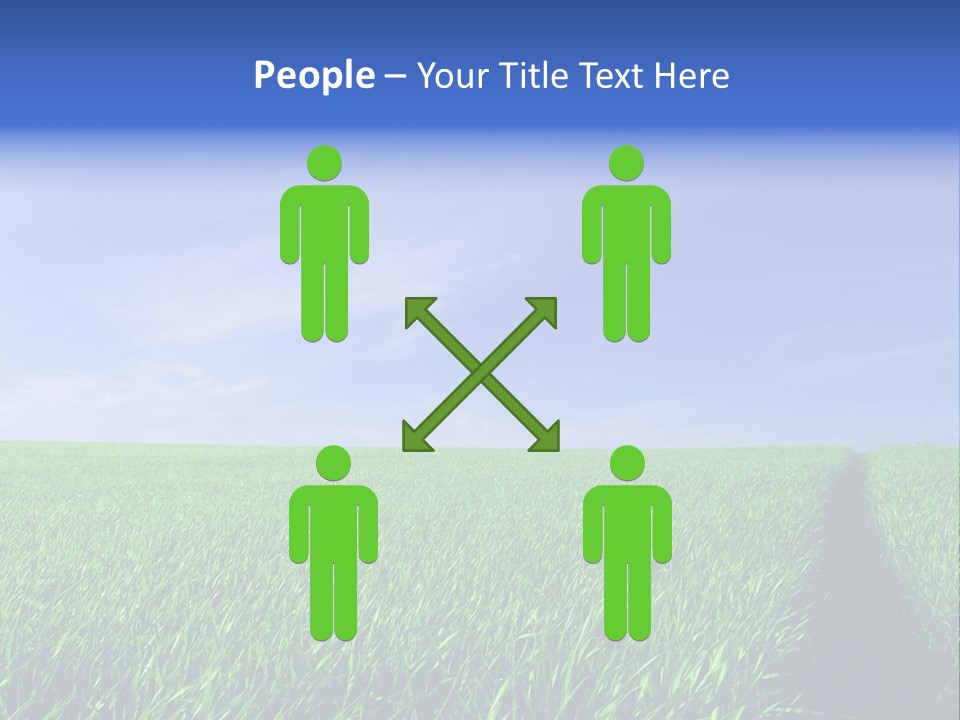 Environment White View PowerPoint Template