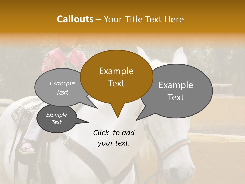 Outdoor Cute Sport PowerPoint Template