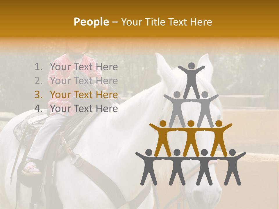 Outdoor Cute Sport PowerPoint Template