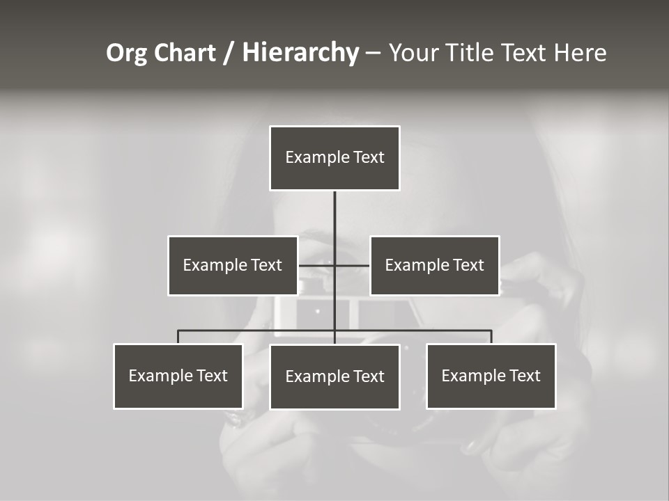 Portrait Lady Background PowerPoint Template