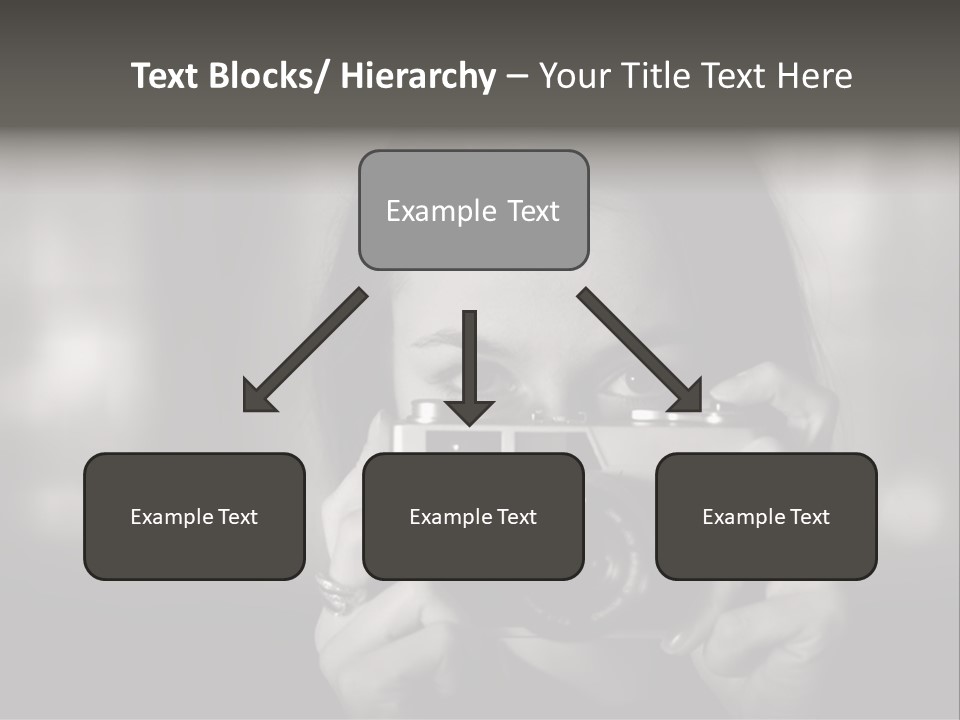 Portrait Lady Background PowerPoint Template