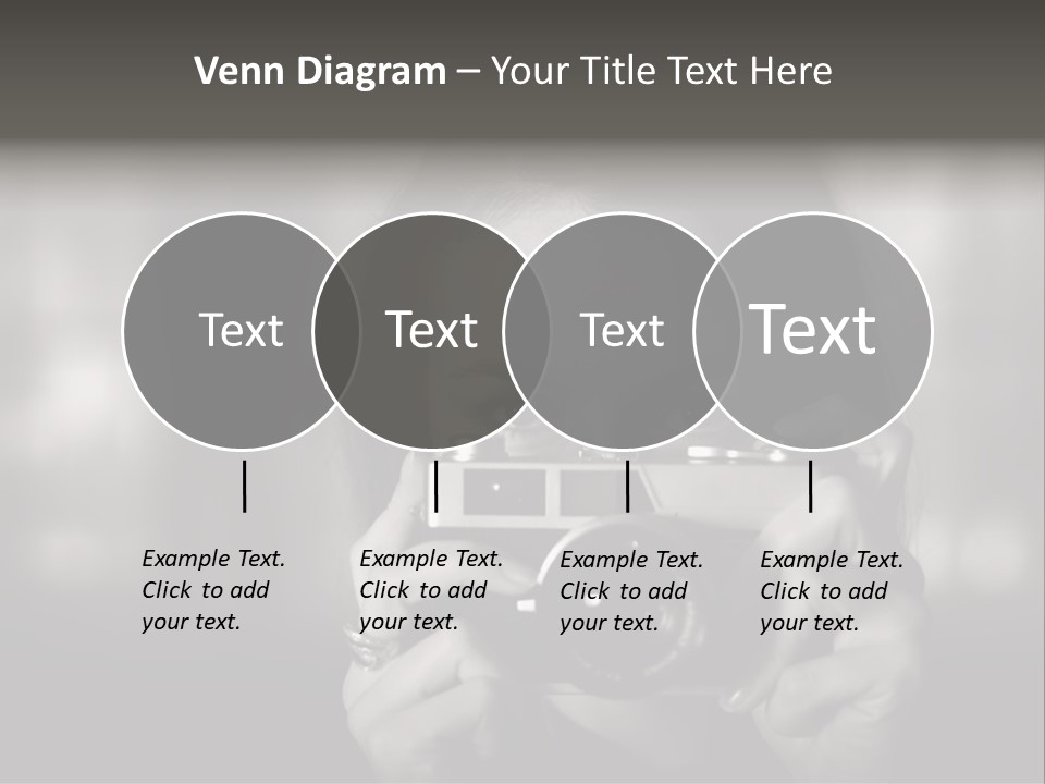 Portrait Lady Background PowerPoint Template