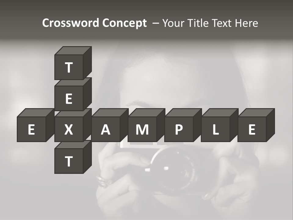 Portrait Lady Background PowerPoint Template