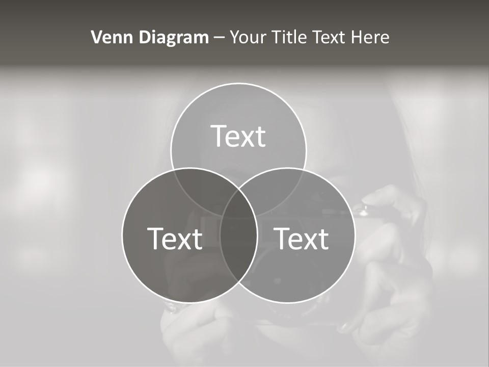 Portrait Lady Background PowerPoint Template