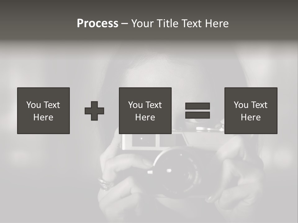 Portrait Lady Background PowerPoint Template