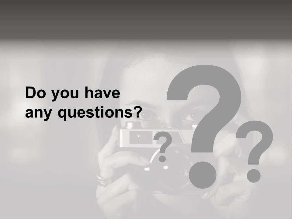 Portrait Lady Background PowerPoint Template