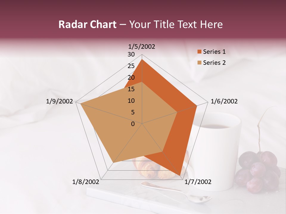 Beverage Furnishings White PowerPoint Template