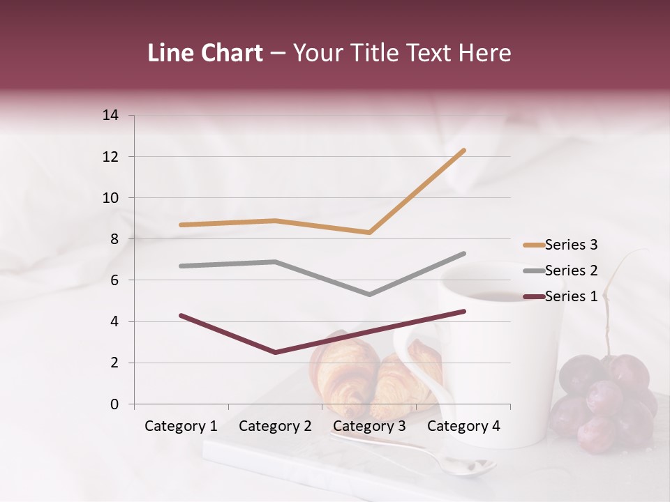 Beverage Furnishings White PowerPoint Template