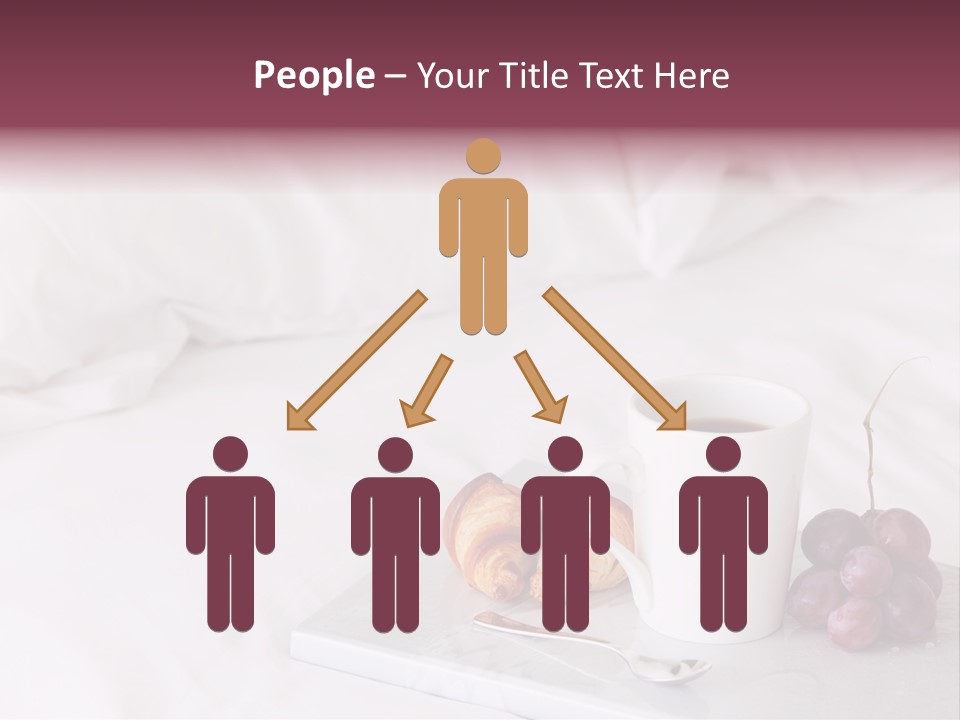 Beverage Furnishings White PowerPoint Template