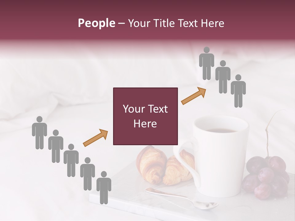 Beverage Furnishings White PowerPoint Template